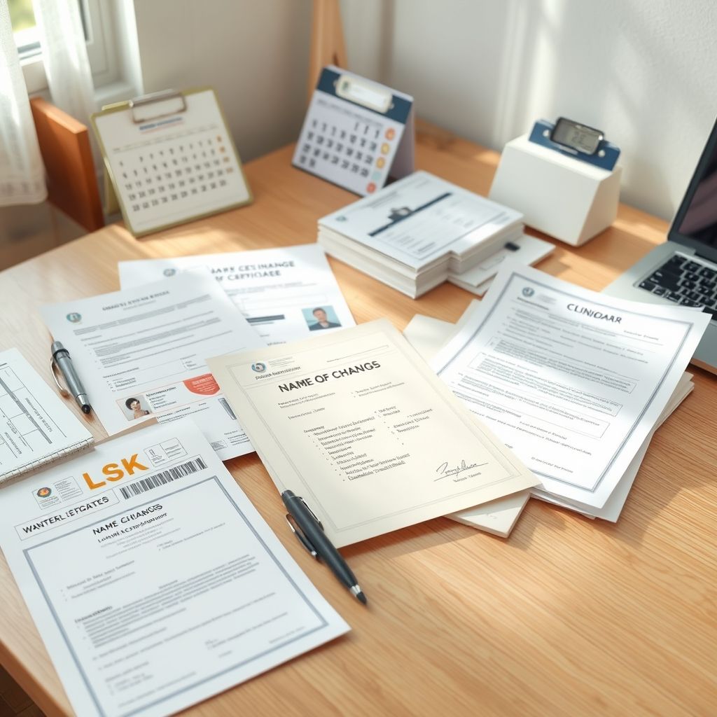 อย่าลืม!! เอกสารสำคัญที่ต้องนำมาใช้ในการเปลี่ยนชื่อ